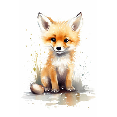 Tableau de Renard Bébé